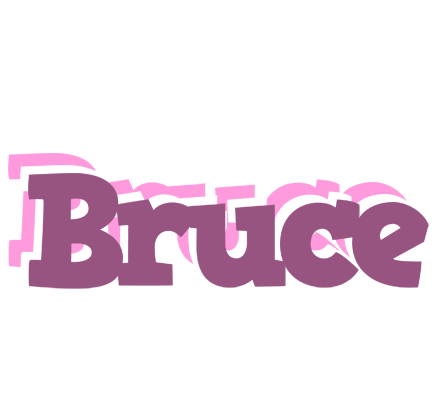 Bruce relaxing logo