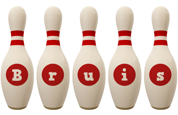 Bruis bowling-pin logo