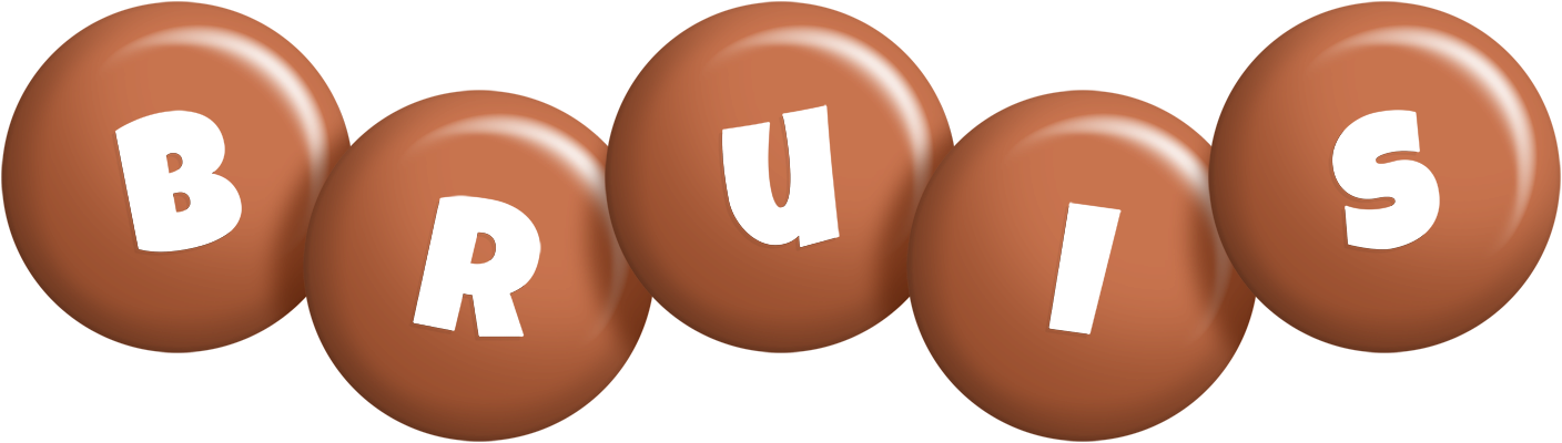 Bruis candy-brown logo