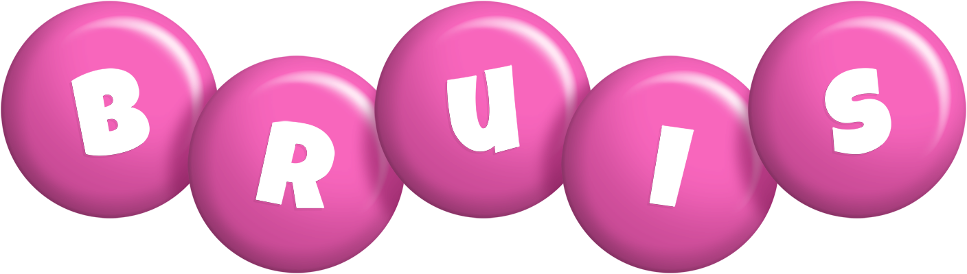 Bruis candy-pink logo