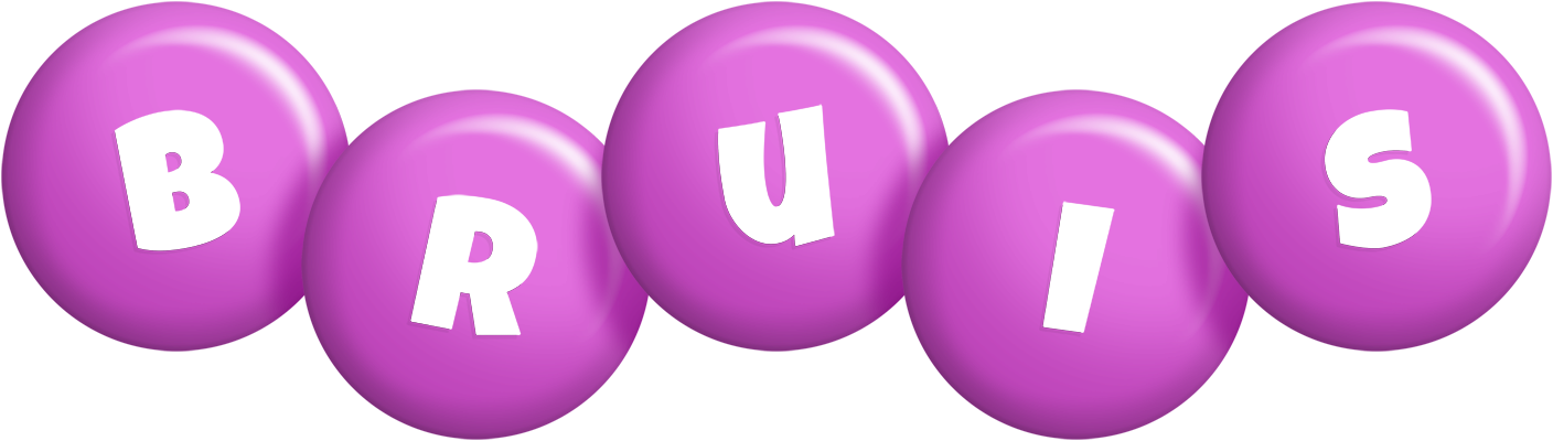 Bruis candy-purple logo