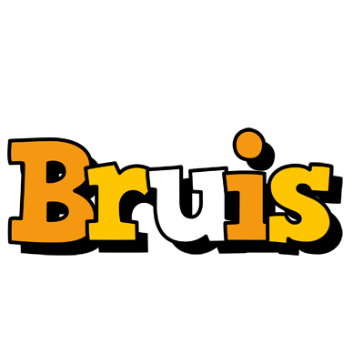 Bruis cartoon logo
