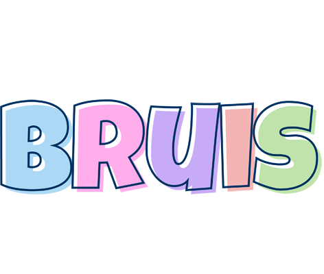 Bruis pastel logo
