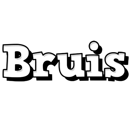 Bruis snowing logo