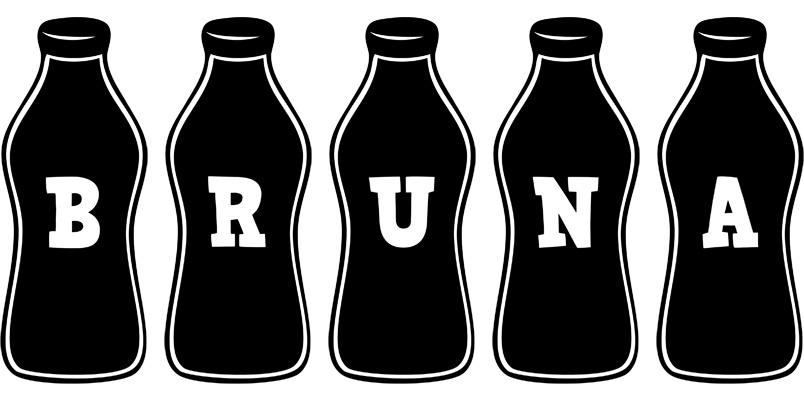 Bruna bottle logo