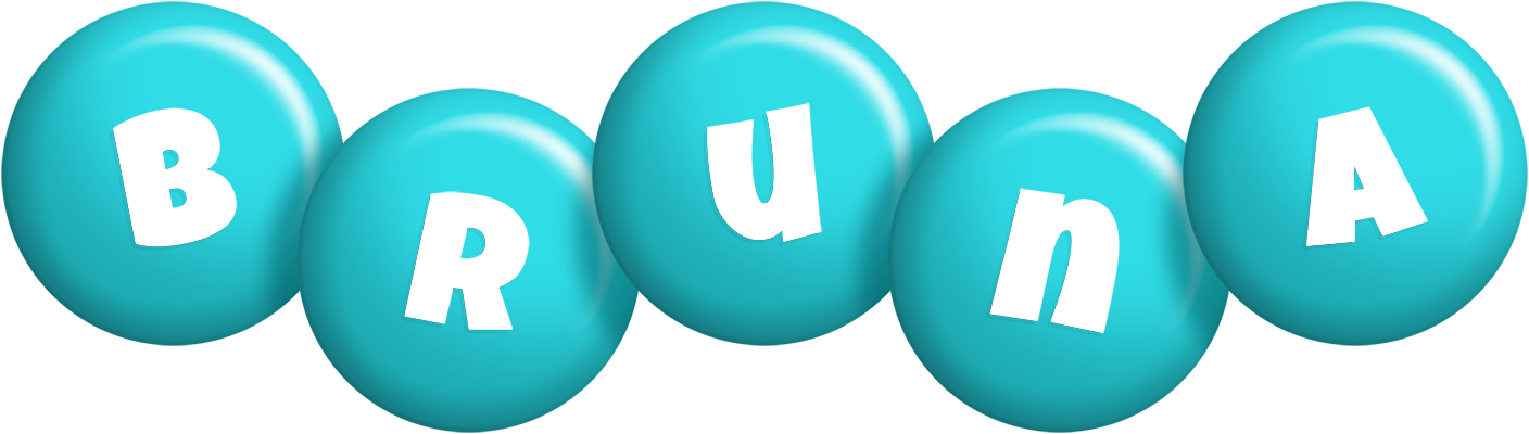 Bruna candy-azur logo