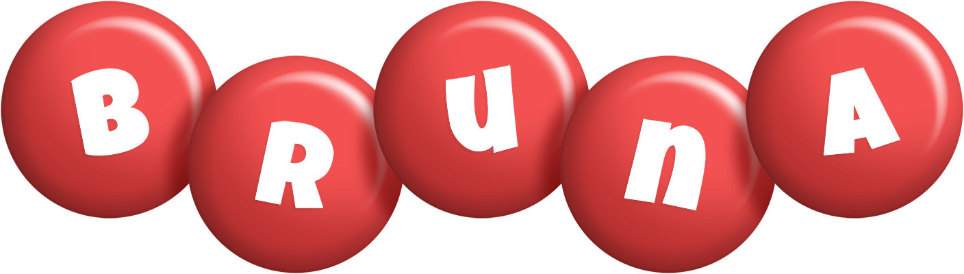 Bruna candy-red logo
