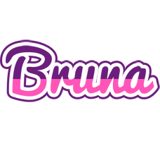 Bruna cheerful logo