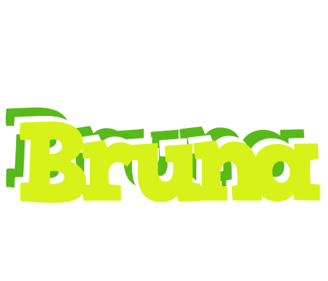 Bruna citrus logo