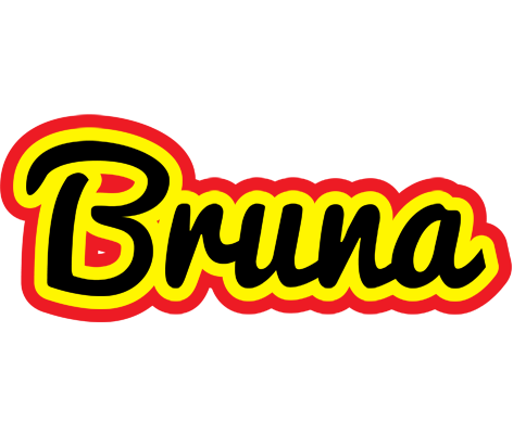 Bruna flaming logo