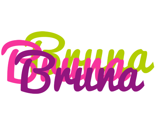 Bruna flowers logo