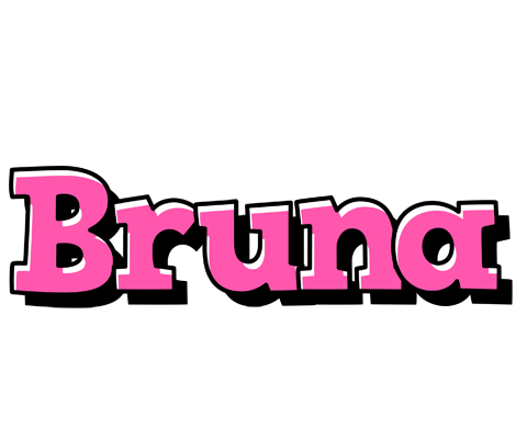 Bruna girlish logo