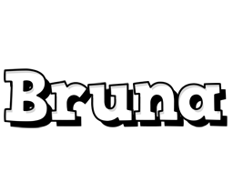 Bruna snowing logo