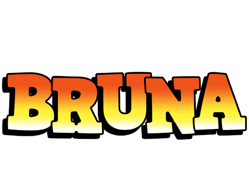 Bruna sunset logo