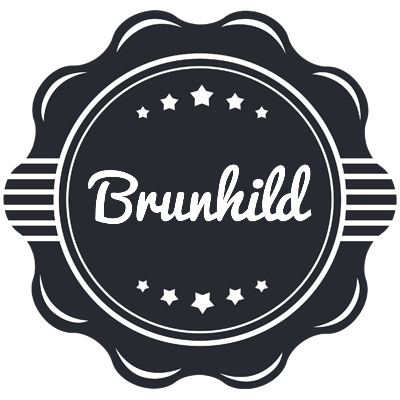 Brunhild badge logo