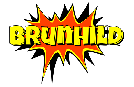 Brunhild bazinga logo