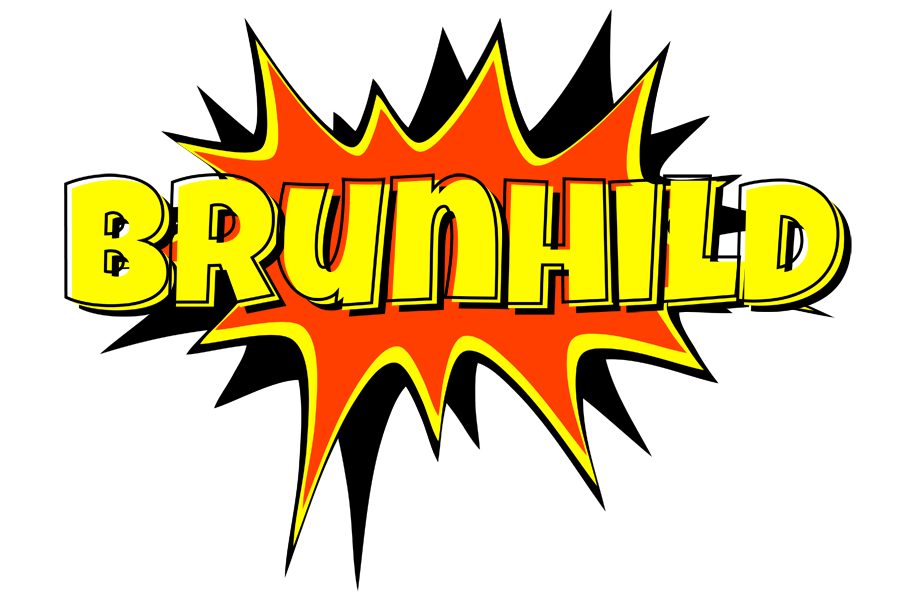 Brunhild bazinga logo