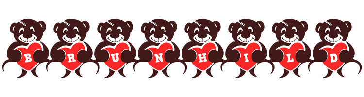 Brunhild bear logo