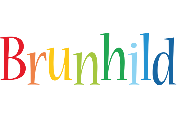 Brunhild birthday logo