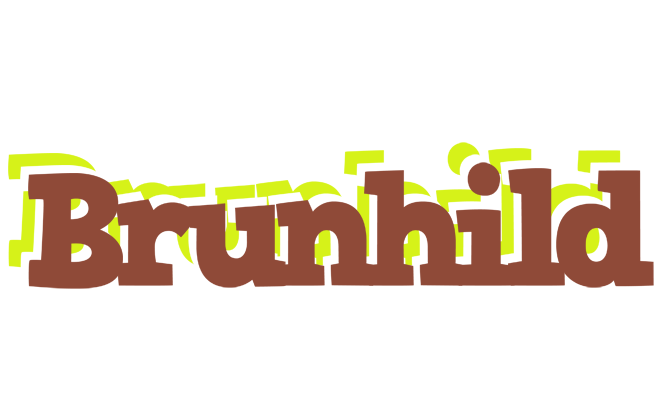 Brunhild caffeebar logo