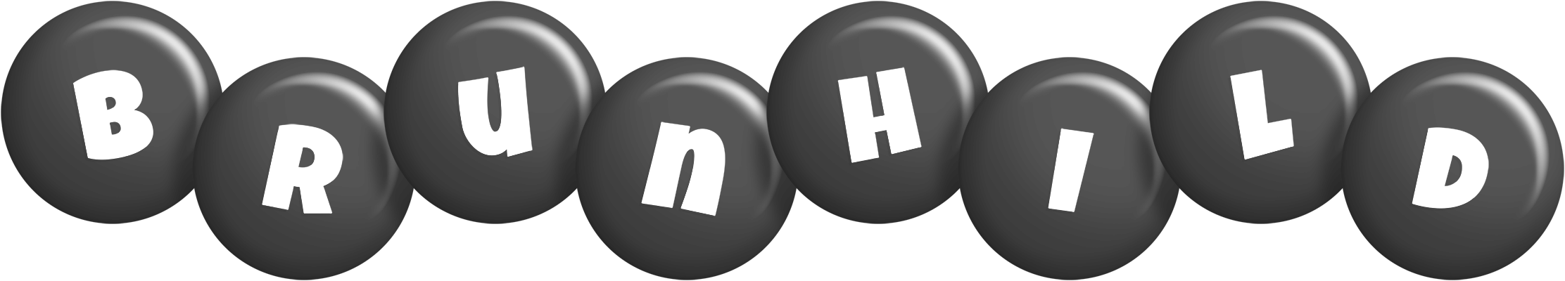 Brunhild candy-black logo