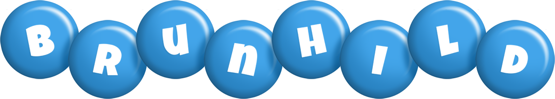 Brunhild candy-blue logo