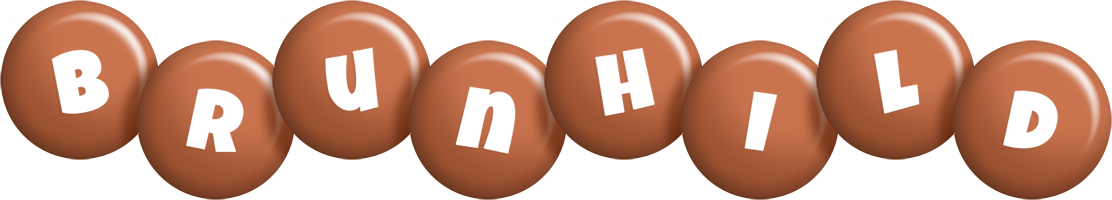 Brunhild candy-brown logo