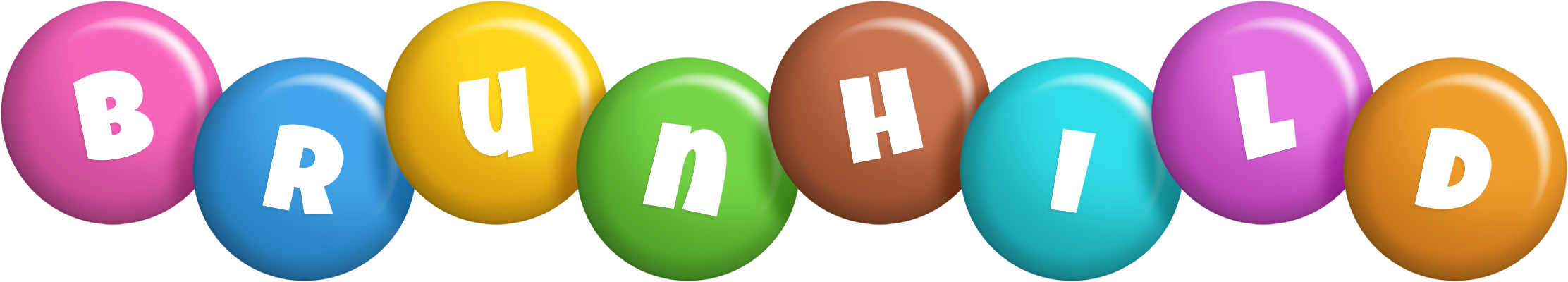 Brunhild candy logo
