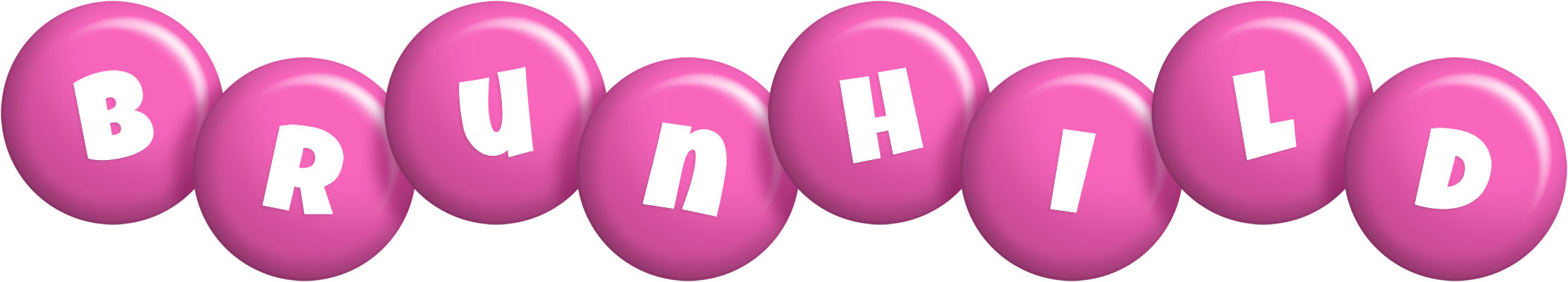 Brunhild candy-pink logo