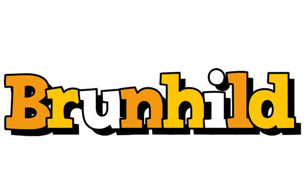 Brunhild cartoon logo