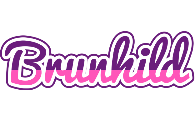 Brunhild cheerful logo