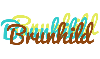 Brunhild cupcake logo