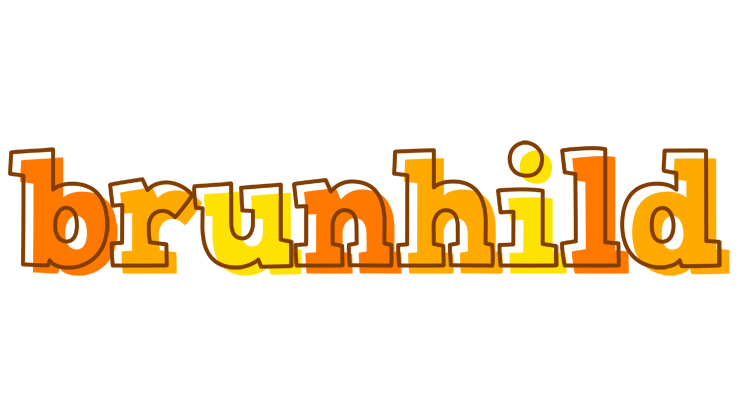 Brunhild desert logo