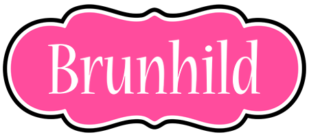 Brunhild invitation logo