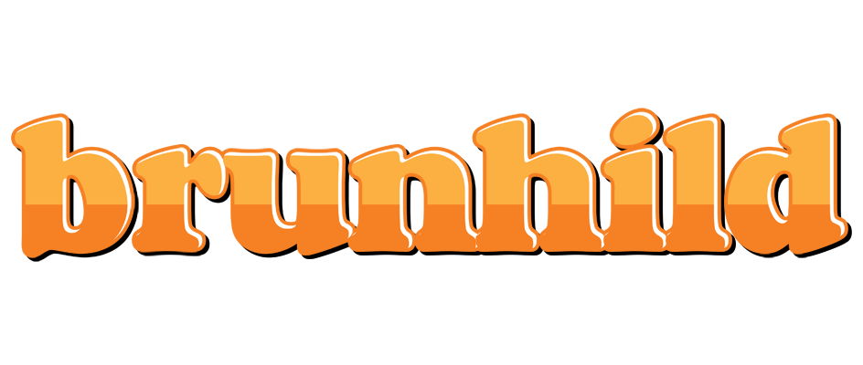 Brunhild orange logo