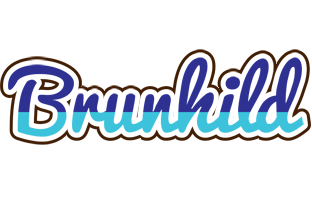 Brunhild raining logo