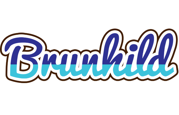 Brunhild raining logo