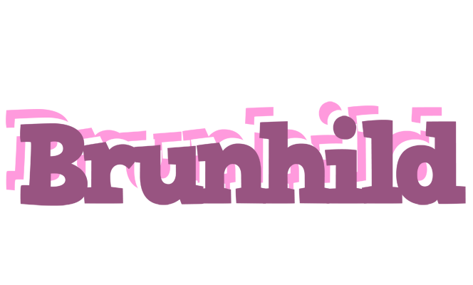 Brunhild relaxing logo