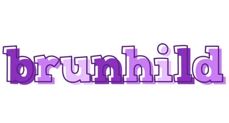Brunhild sensual logo
