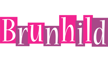 Brunhild whine logo