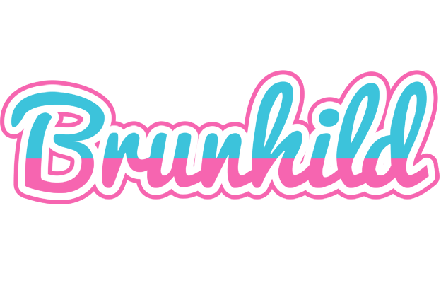 Brunhild woman logo