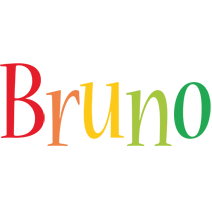 Bruno birthday logo