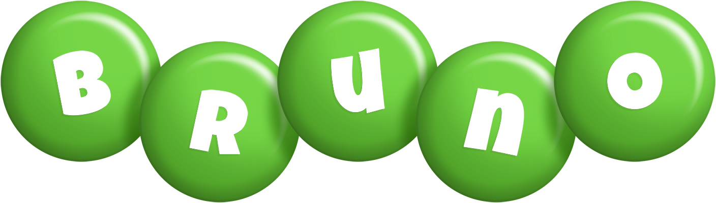 Bruno candy-green logo