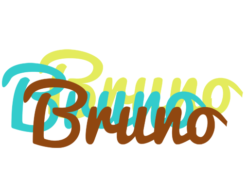 Bruno cupcake logo