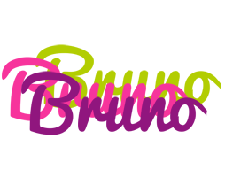 Bruno flowers logo