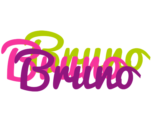 Bruno flowers logo