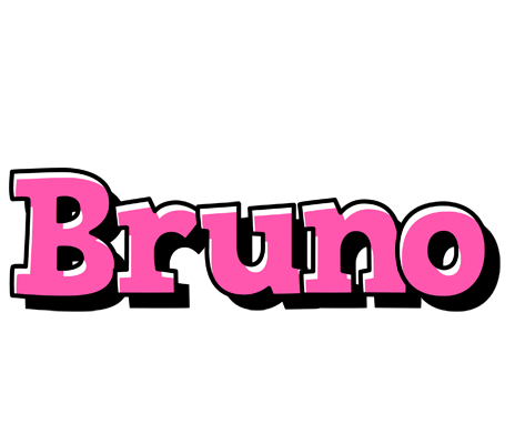 Bruno girlish logo