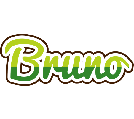 Bruno golfing logo