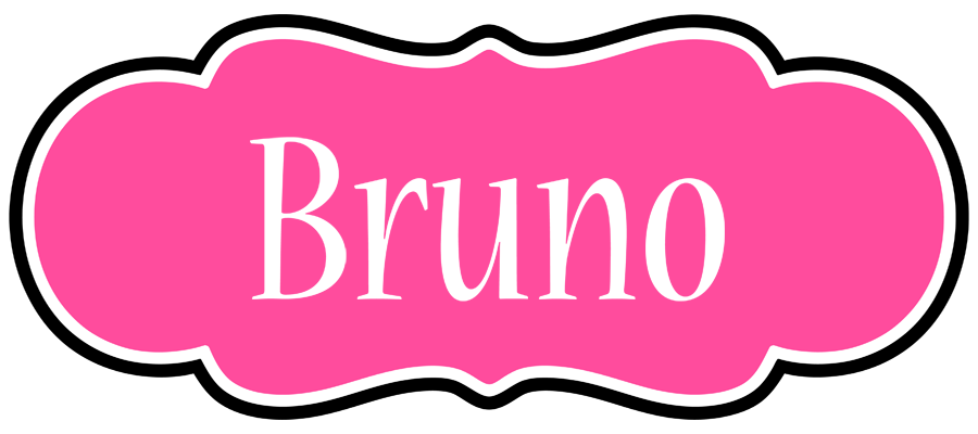 Bruno invitation logo