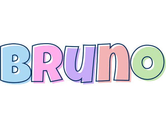 Bruno pastel logo